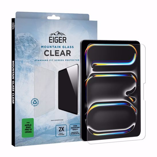 Picture of Eiger Eiger Mountain Glass CLEAR Tablet Screen Protector GRS for Apple iPad Pro 13 (2025) / (2024)